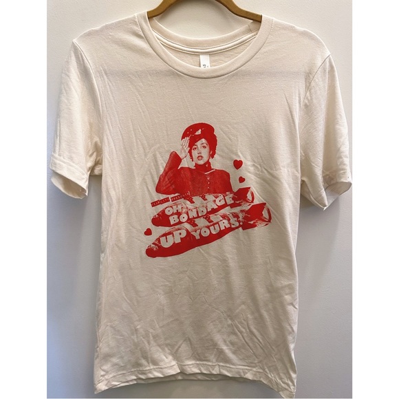 X-ray Spex Oh Bondage Up Yours Poly Styrene Tee Rare Unique - Picture 5 of 7